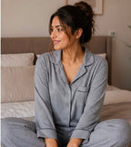 Cotton Sinker Ladies Night Suit