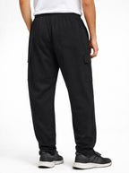 Cotton Terry Cargo Terrian Lower - Black