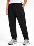 Cotton Terry Cargo Terrian Lower - Black