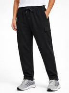 Cotton Terry Cargo Terrian Lower - Black