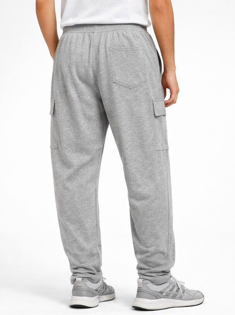 Cotton Terry Cargo Terrian Lower - Milange Grey
