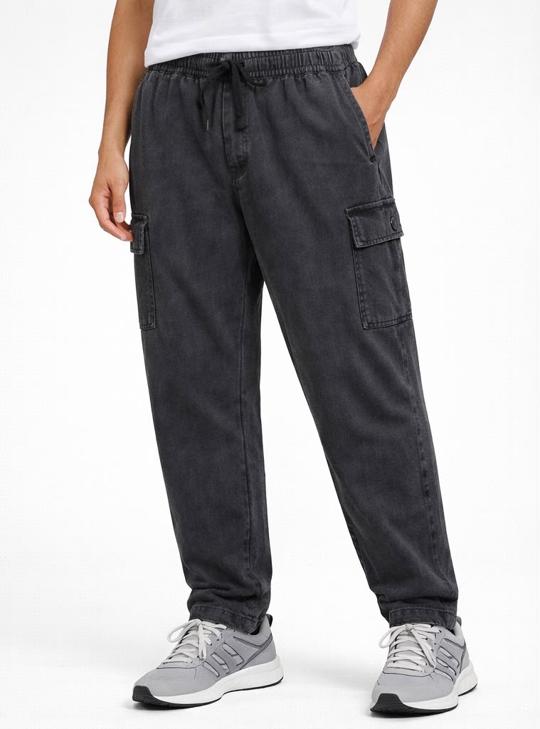 Cotton Rfd Washed Core Cargo Lower