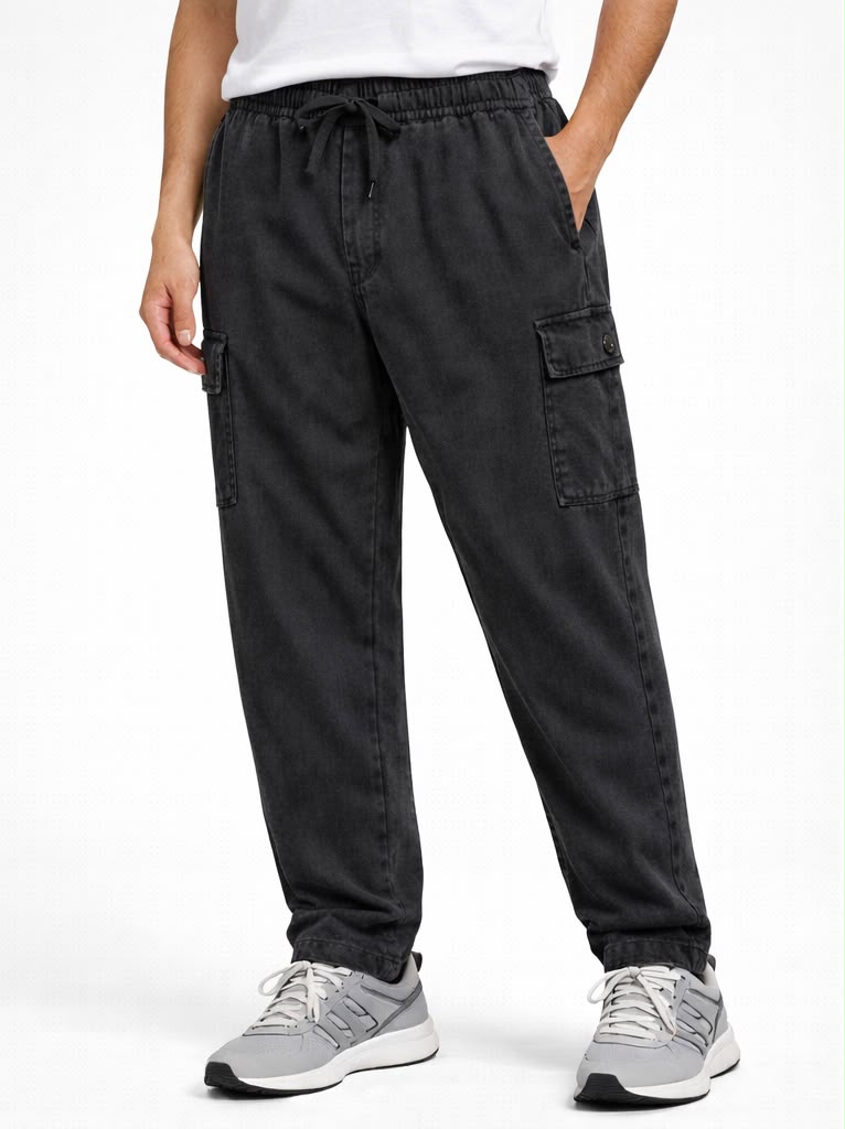 Cotton Rfd Washed Core Cargo Lower