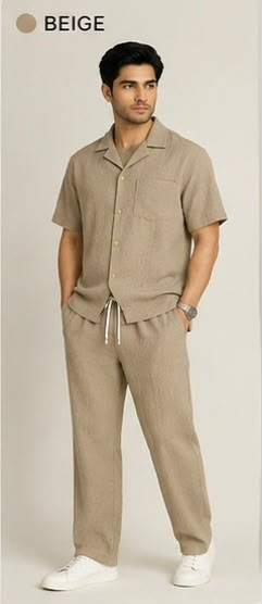 Cotton Linen’s Coord Sets for men