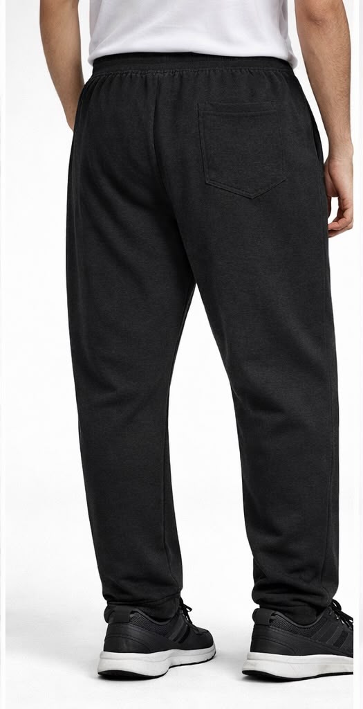 Cotton Terry Core Utility Lower - Black